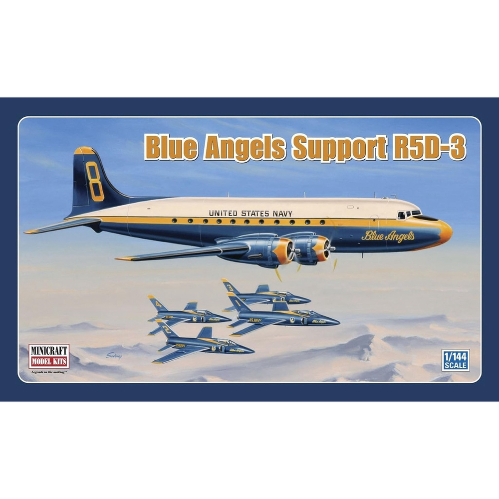 Minicraft Models Blue Angels Support R5D-3 (14549) SEALED